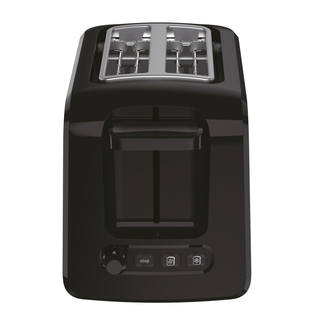 Tefal TT410D grille-pain express 16x26x19 cm 850W acier inoxydable noir