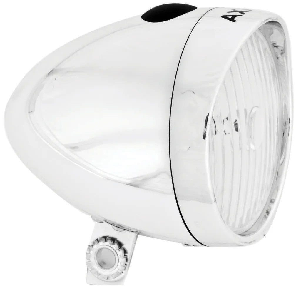 Phare Axa classique batterie allumé éteint argent