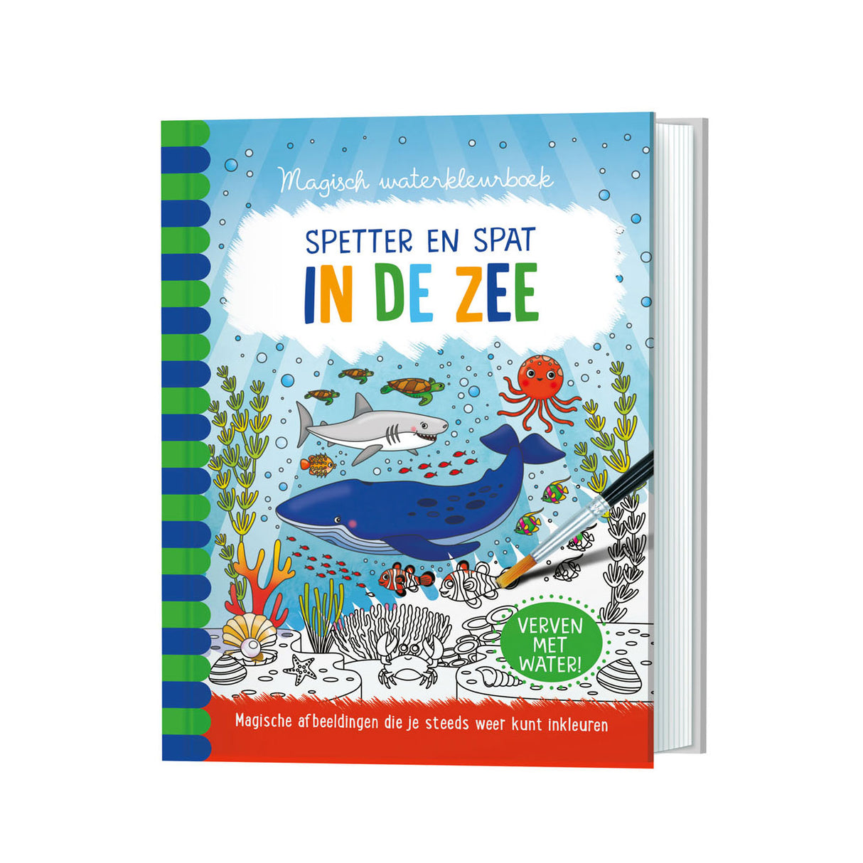 Livre de coloriage magique à l'eau Dans la mer