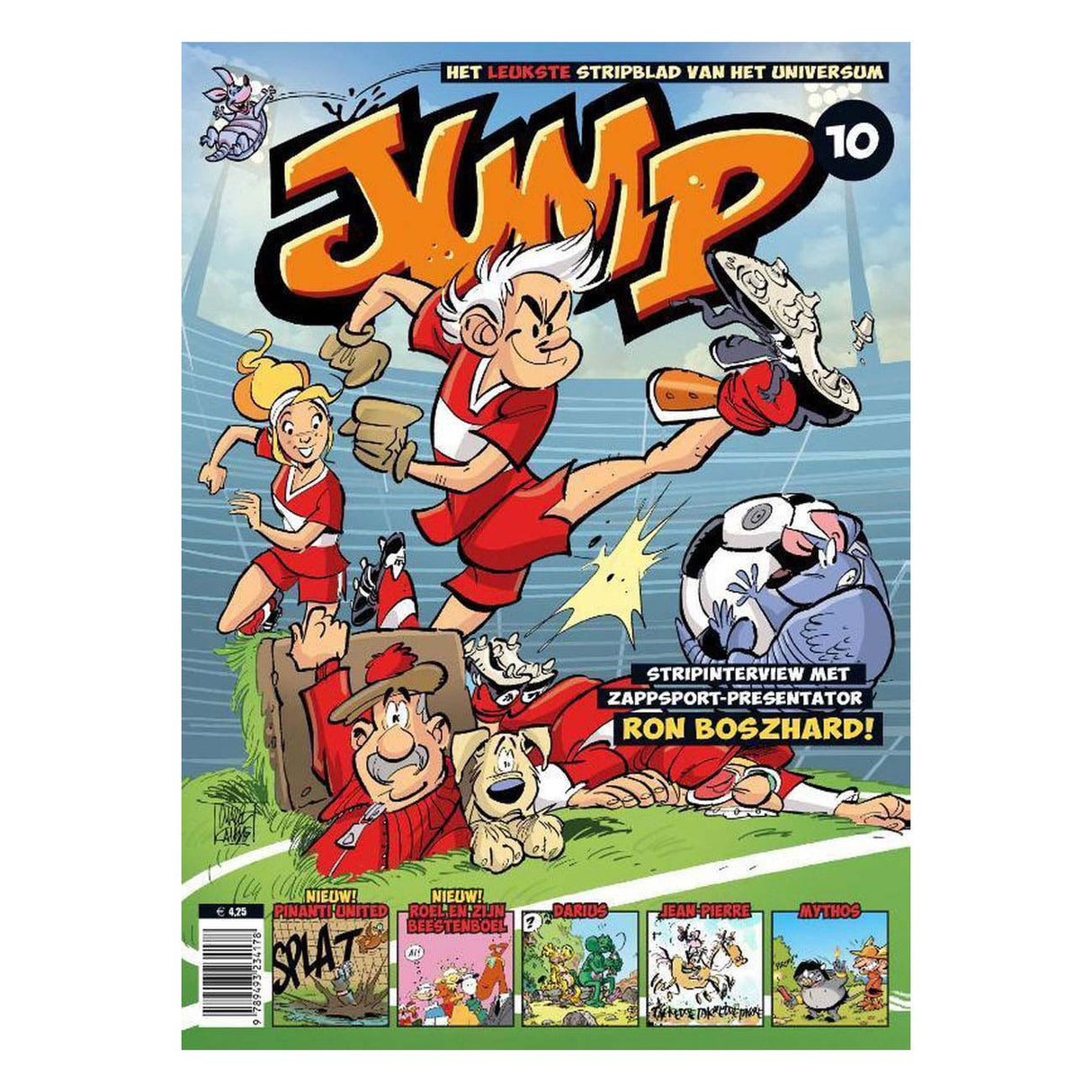 Personnalité de l'éditeur Jump Comic Magazine 10
