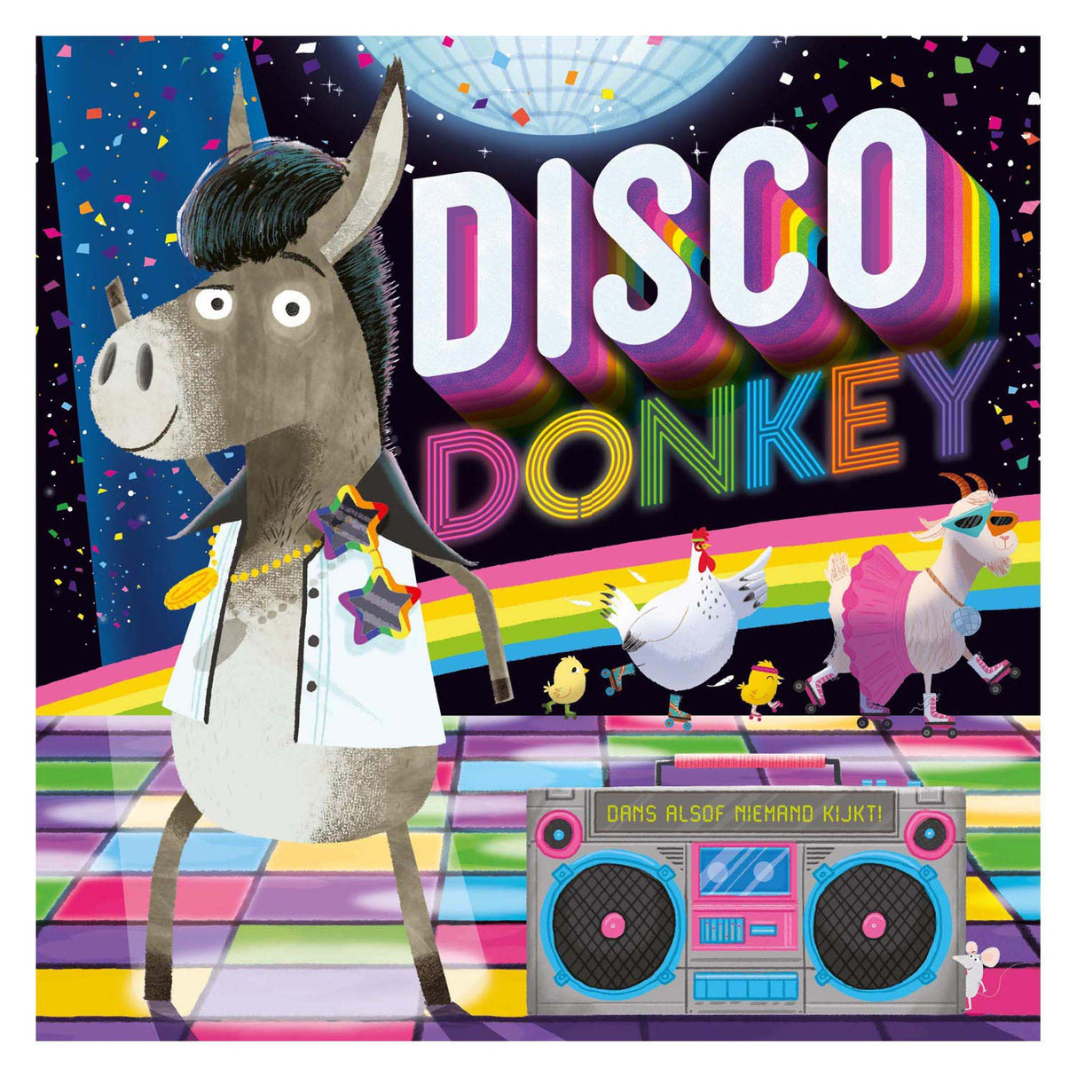 L'âne disco des éditeurs Rebo