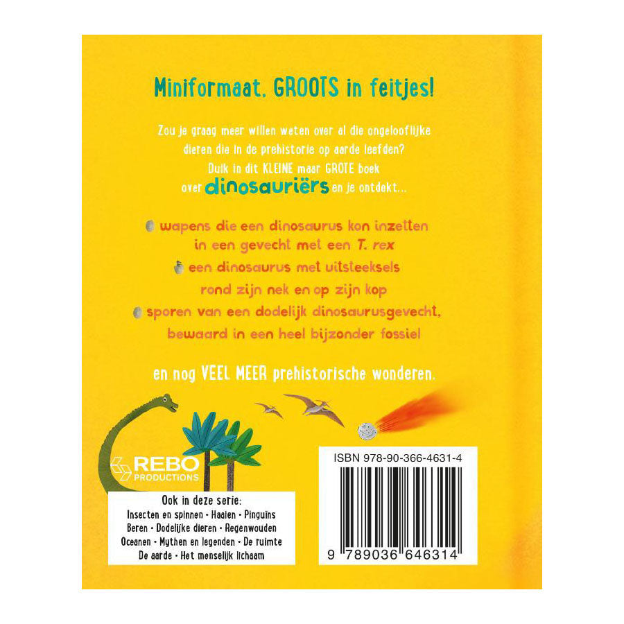 Les éditeurs Rebo, le petit mais grand livre sur ? dinosaures