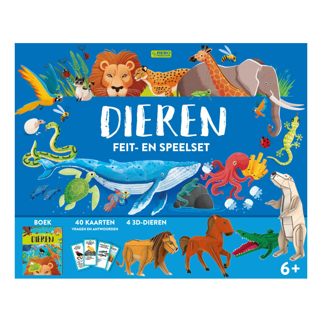Animaux Rebo - ensemble de faits et de jeux