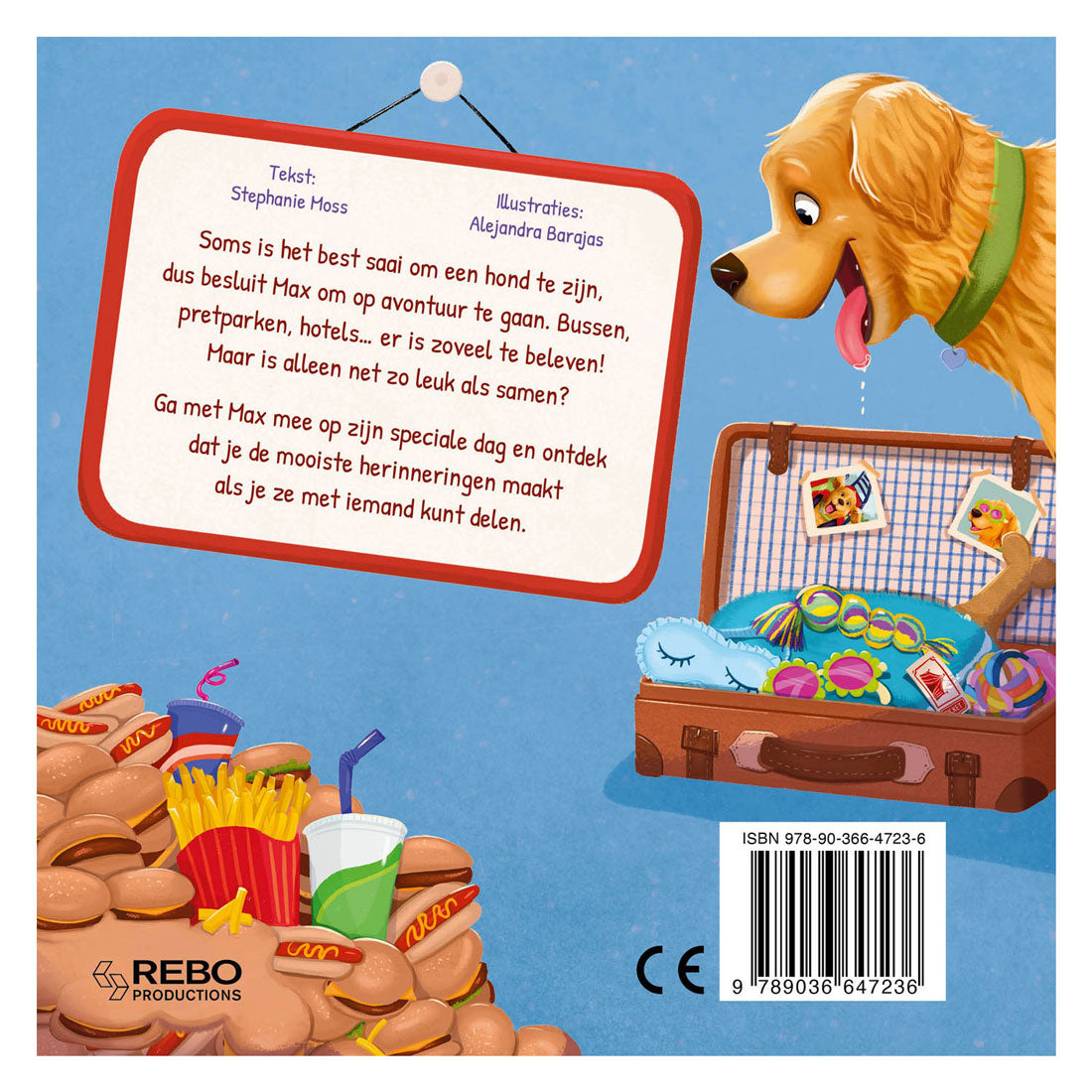 Rebo Publishers Max a un jour de congé pour les livres cartonnés