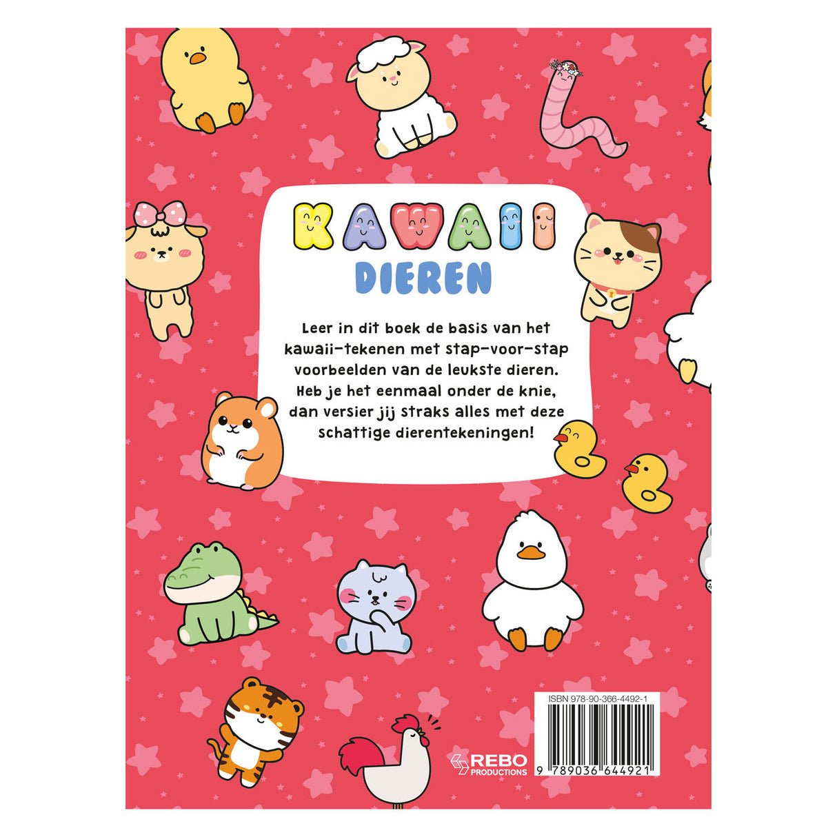 Les animaux kawaii des éditeurs Rebo apprennent à dessiner étape par étape