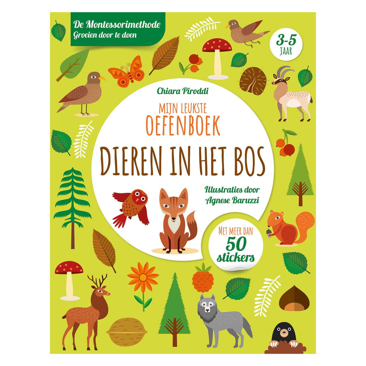 Rebo éditeurs animaux de la forêt - ma plus belle boîte d'entraînement