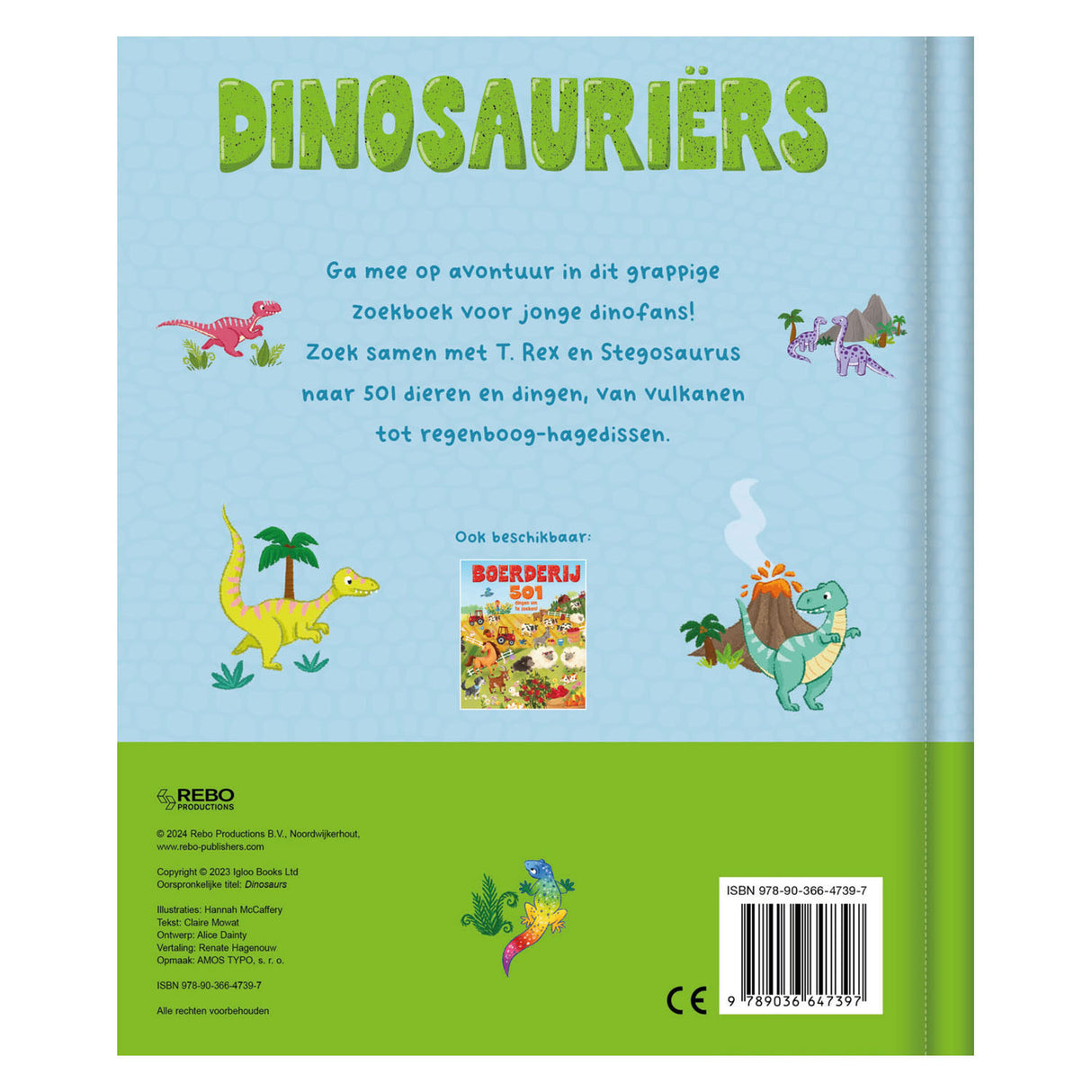 Rebo éditeurs dinosaures - 501 choses recherchées !