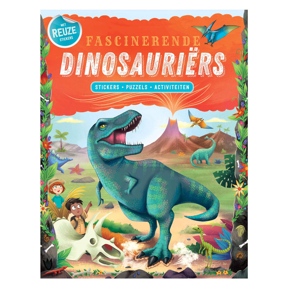 Rebo éditeurs fascinants autocollants de dinosaures