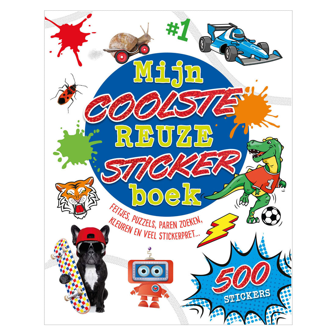 Rebo Publishers, mon livre d'autocollants géant le plus cool
