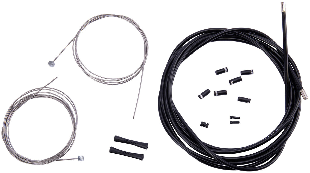 Sram jeu de câbles de frein vtt kit de conduite de frein 1350 2350mm noir