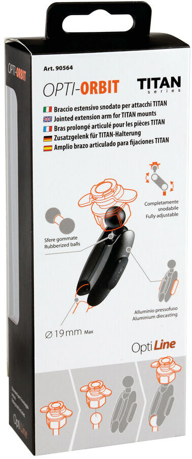 Taume d'extension Lampa opti-orbite avec des balles en caoutchouc