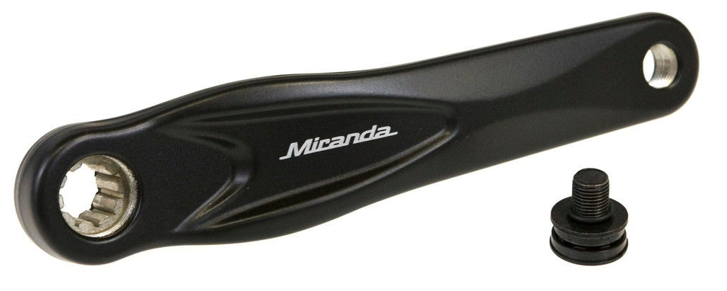 Miranda Crank a quitté 170 mm Mini Isis Bosch 3 Matt Black