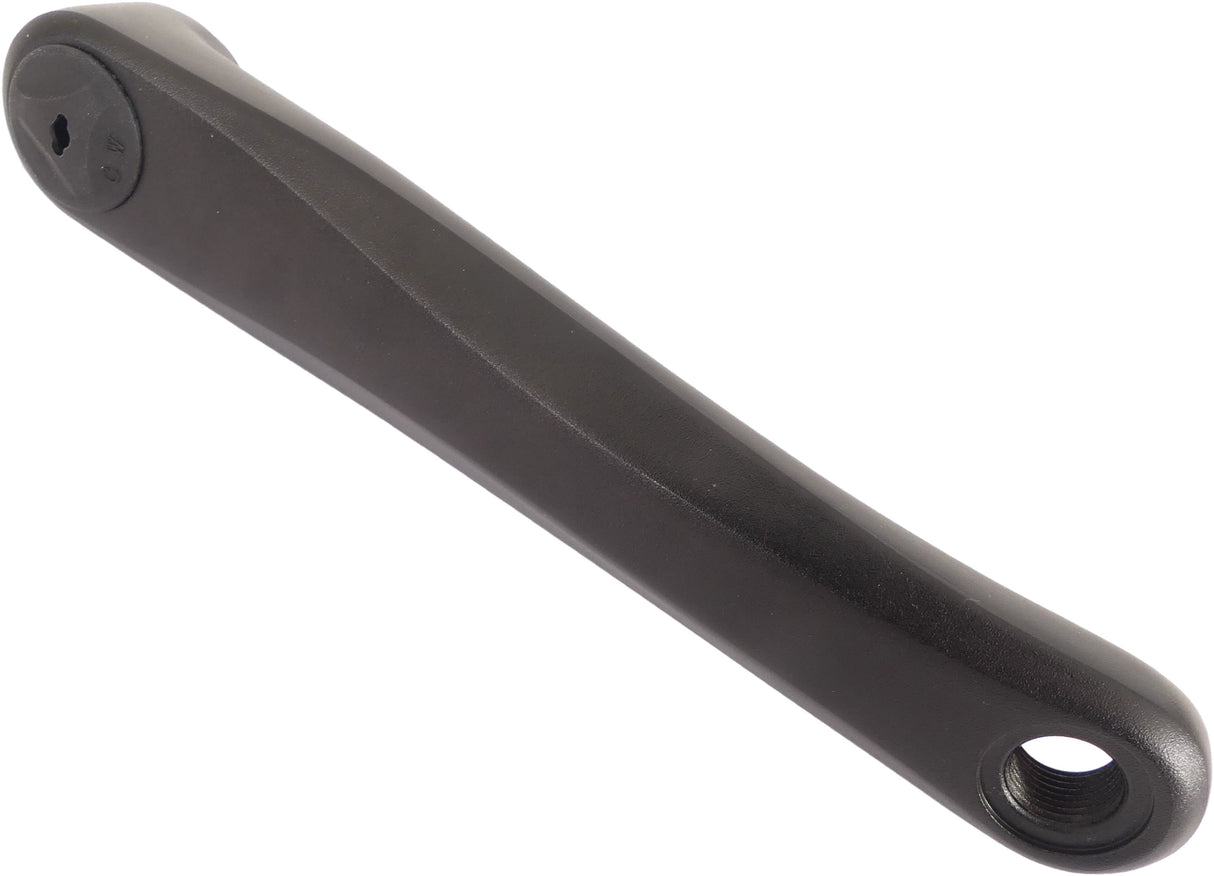 Bord crankarm sur l'aluminium ATB gauche de 170 mm noir