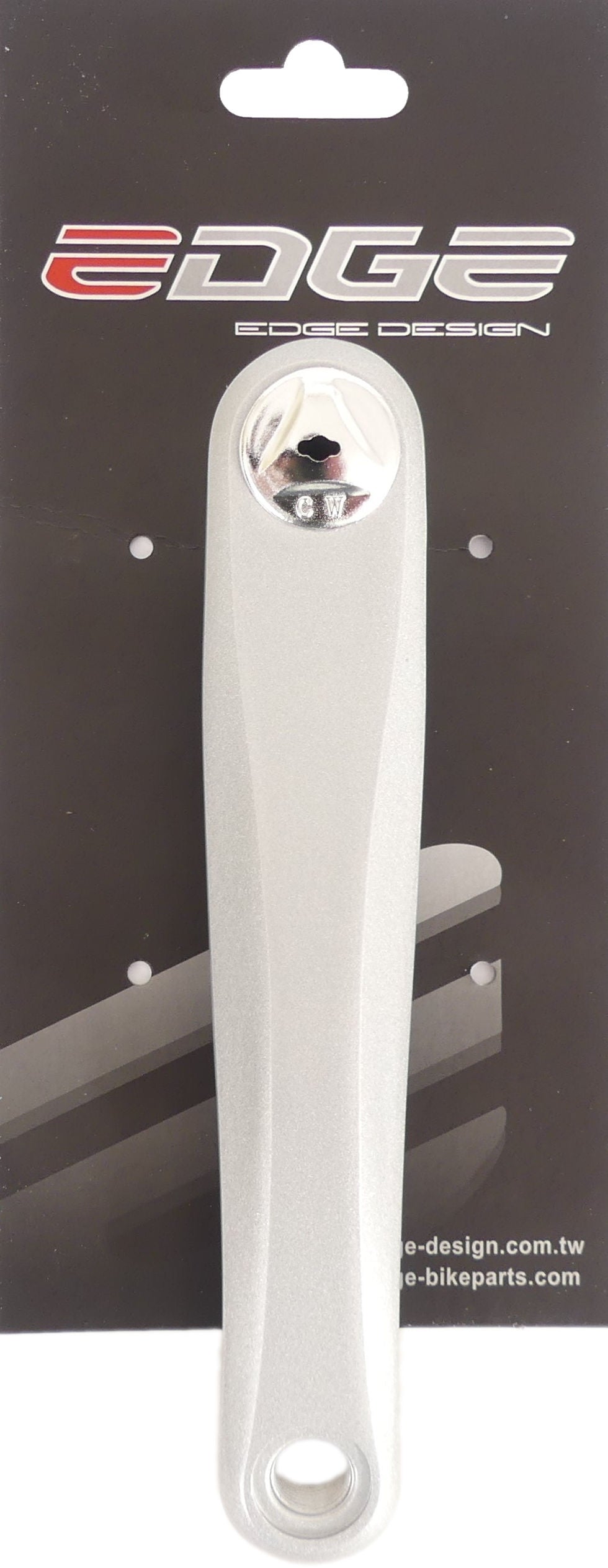 Edge Crankarm sur l'aluminium ATB gauche 170 mm - argent