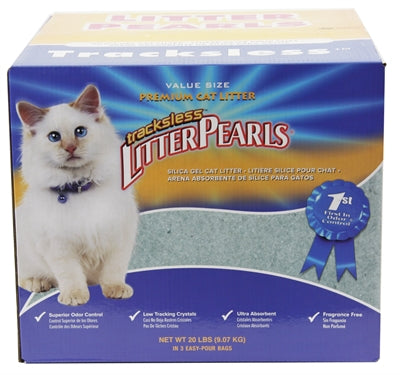 Litter Pearls Clear Clear Trackless Cat Litter