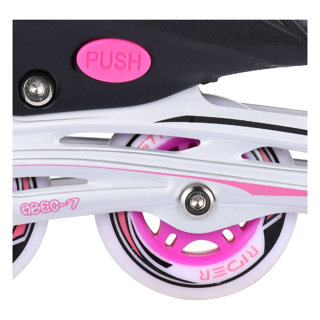 Patins à roues alignées Street Rider rose gris, taille 37-40