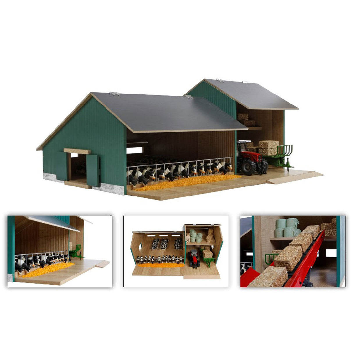 Globe pour enfants stable avec hangar agricole 1:32