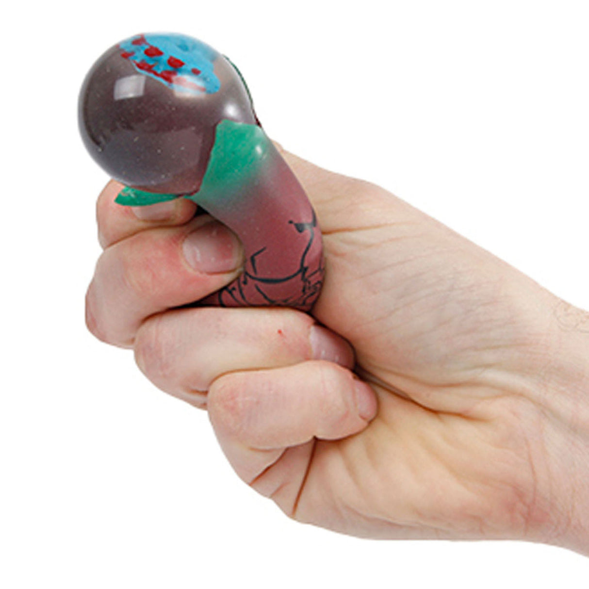 Oeuf anti-stress Dinoworld avec figurine de dinosaure