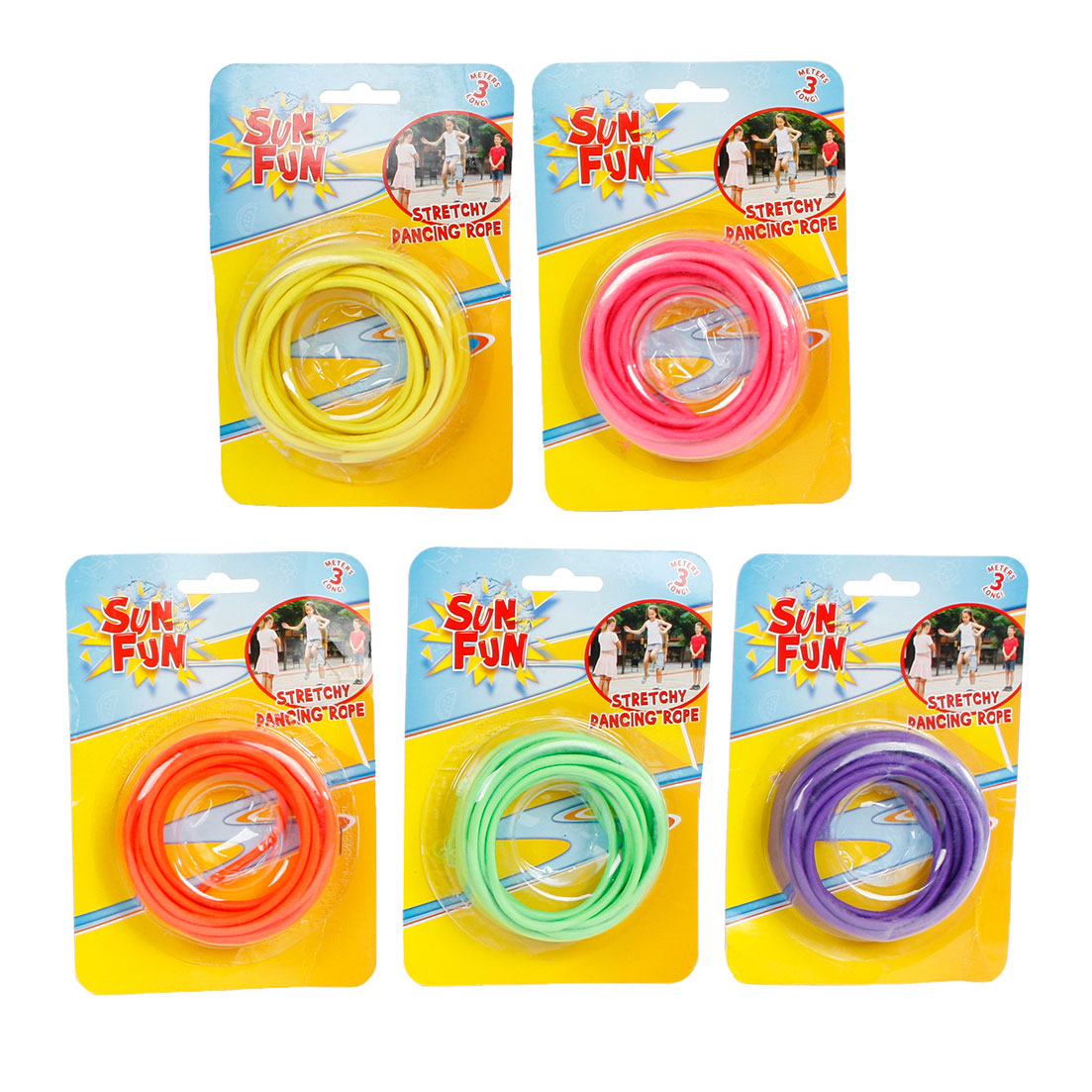 Sun Fun Springlélastique de couleur 300 cm