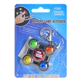 Porte-clés de jeu de mémoire de jeux cérébraux