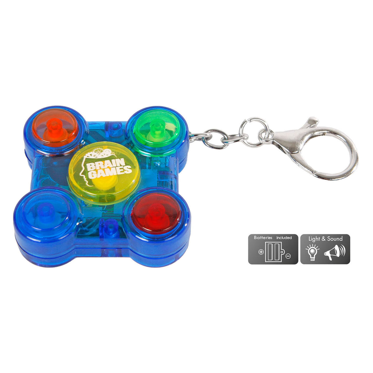 Porte-clés de jeu de mémoire de jeux cérébraux