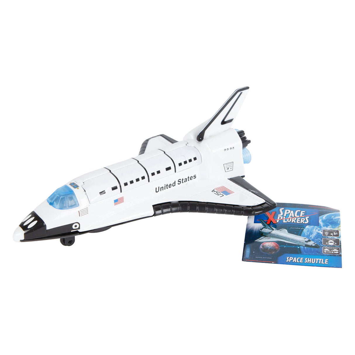 Espaces xplorers Space Shutle Die Cast Light and Sound