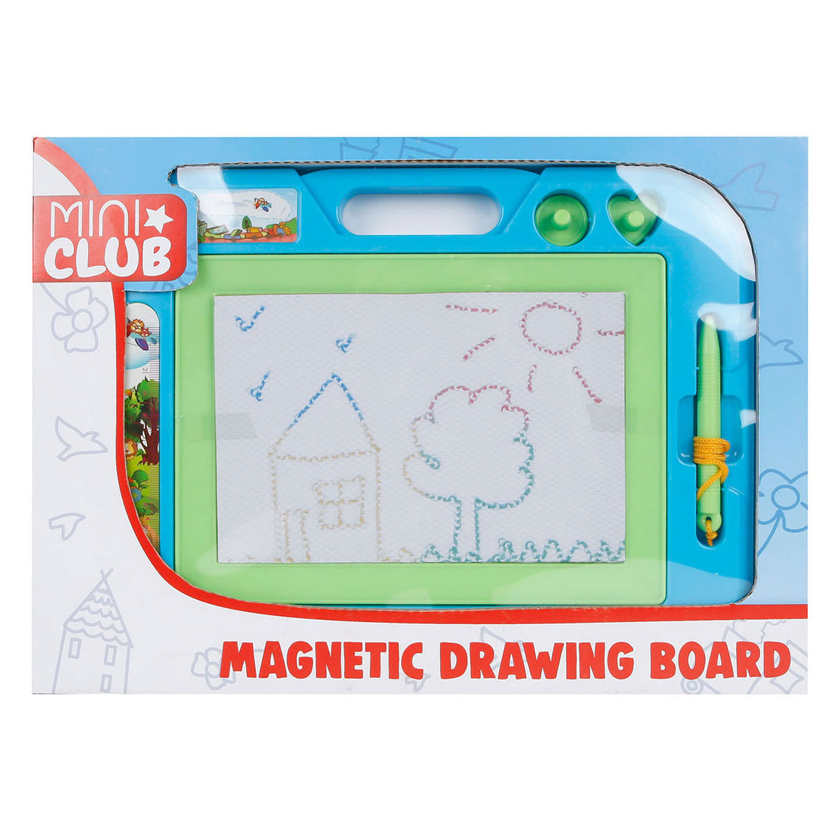 Mini Club Magnetic Drawing Board, 30x22cm