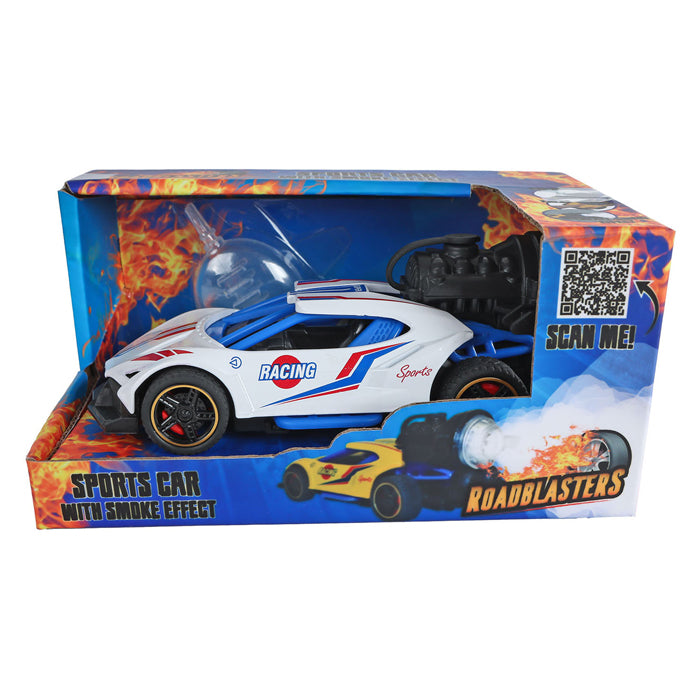 Voiture de course à retrait Roadblasters avec fumée, lumière et son
