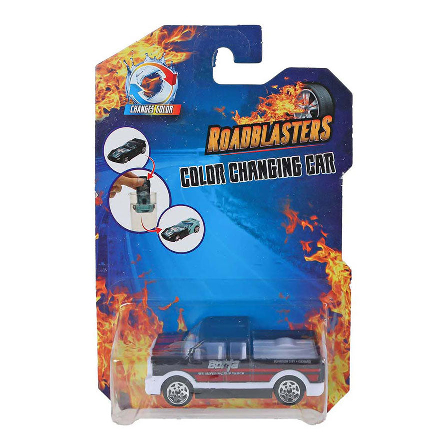 Roadstarblasters changement de couleur de voiture moulé sous pression, 8 cm