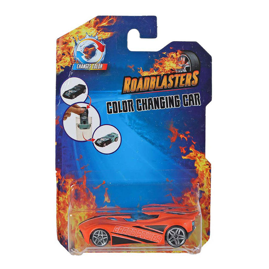 Roadstarblasters changement de couleur de voiture moulé sous pression, 8 cm