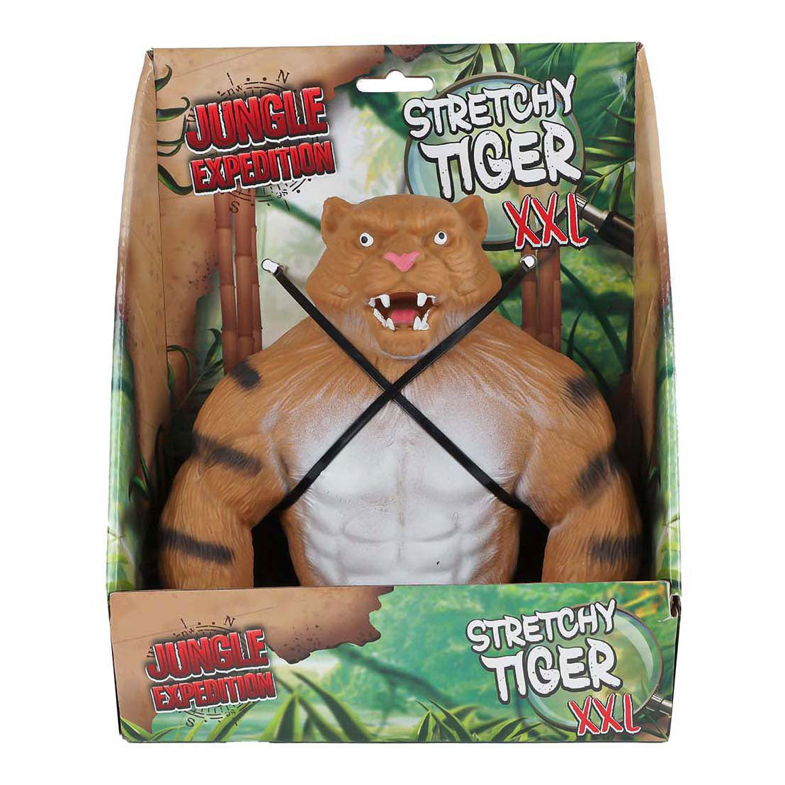 Tigre super extensible Jungle expédition, 22 cm
