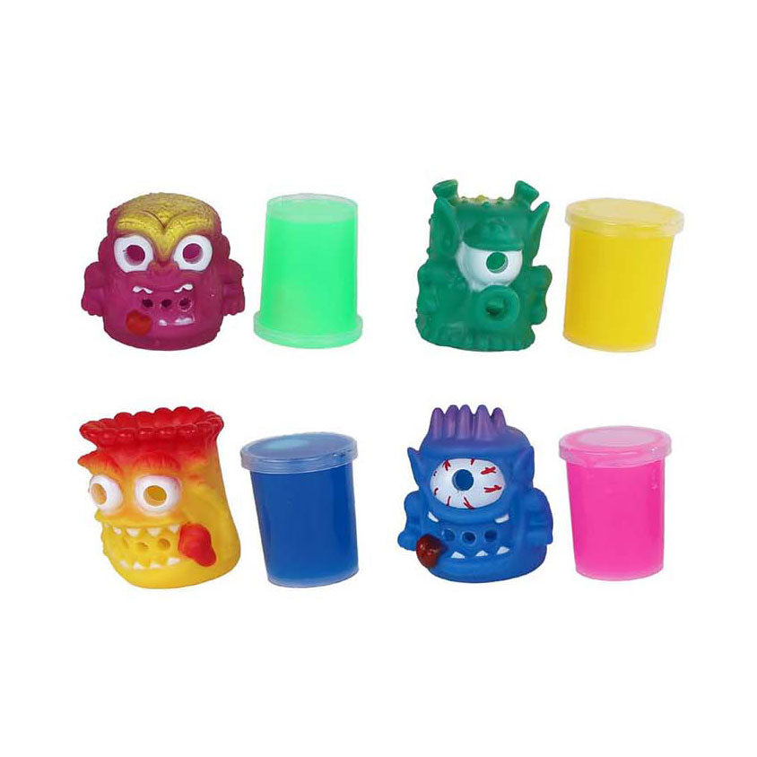 Monstre Brainbooom avec slime, 85 grammes