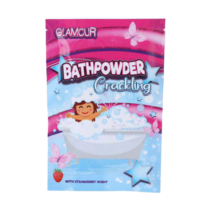 Poudre de bain craquelée Glamour au parfum 30 grammes