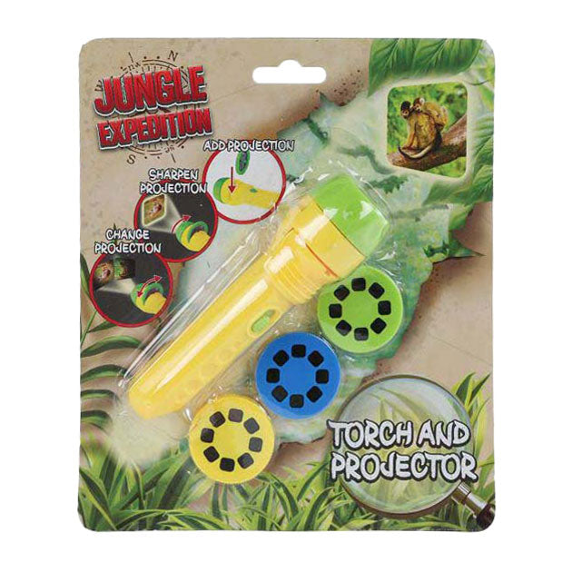 Projecteur de lampe de poche d'expédition dans la jungle