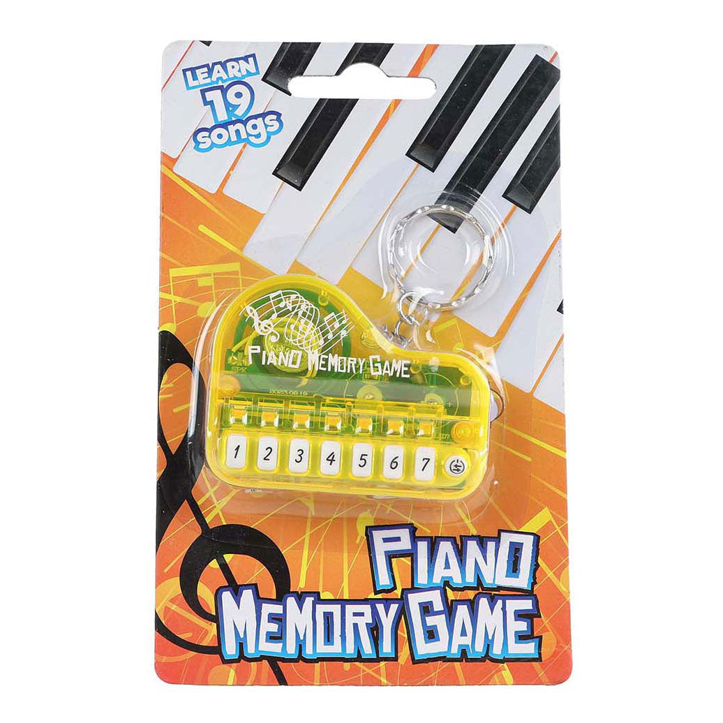 Porte-clés jeu mémo piano