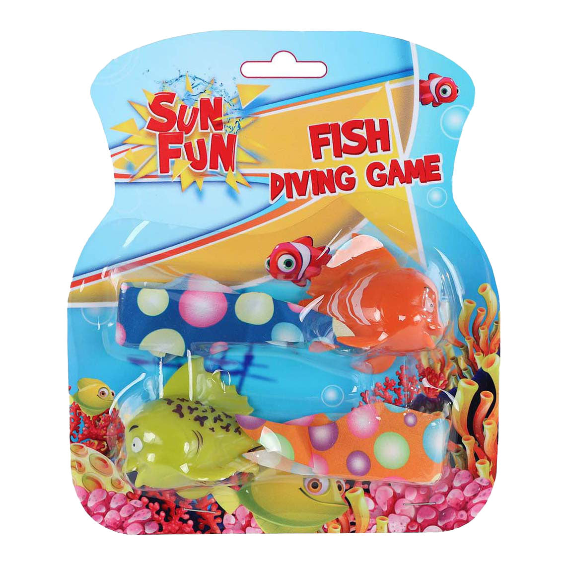 Pêche au jeu de plongée amusante au soleil, 2 pièces.