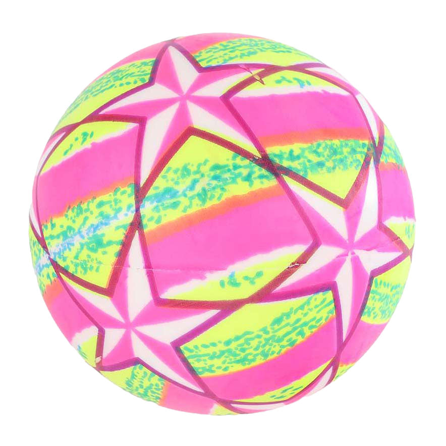 Ballon néon Gametime dans un filet, 10 cm