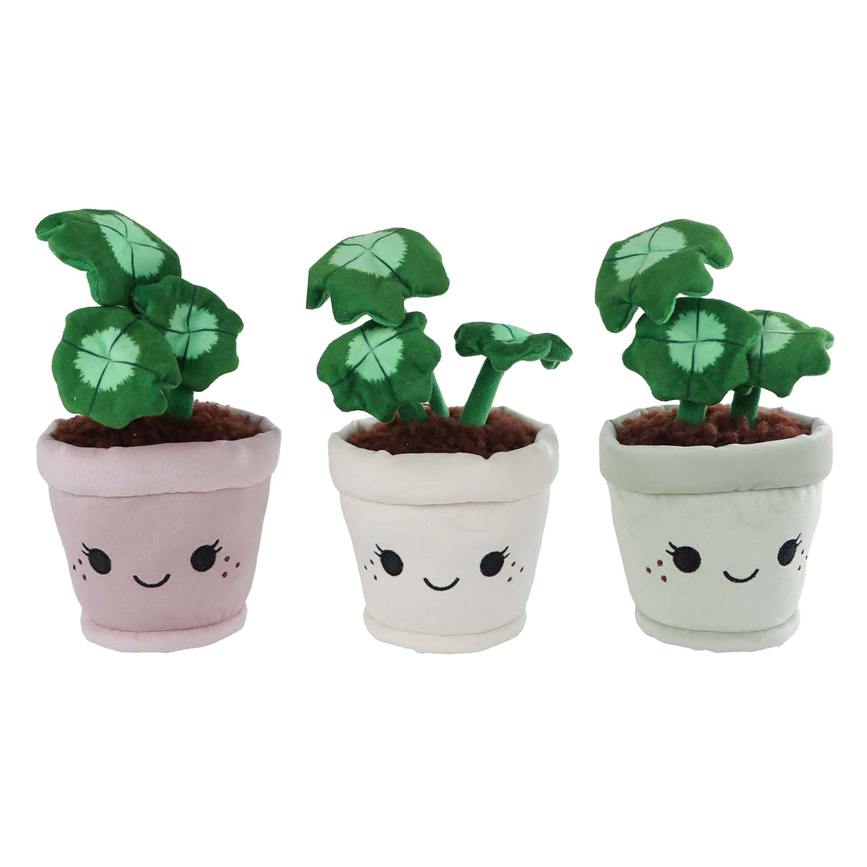 Peluche plante câline Take me home - trèfle, 19 cm
