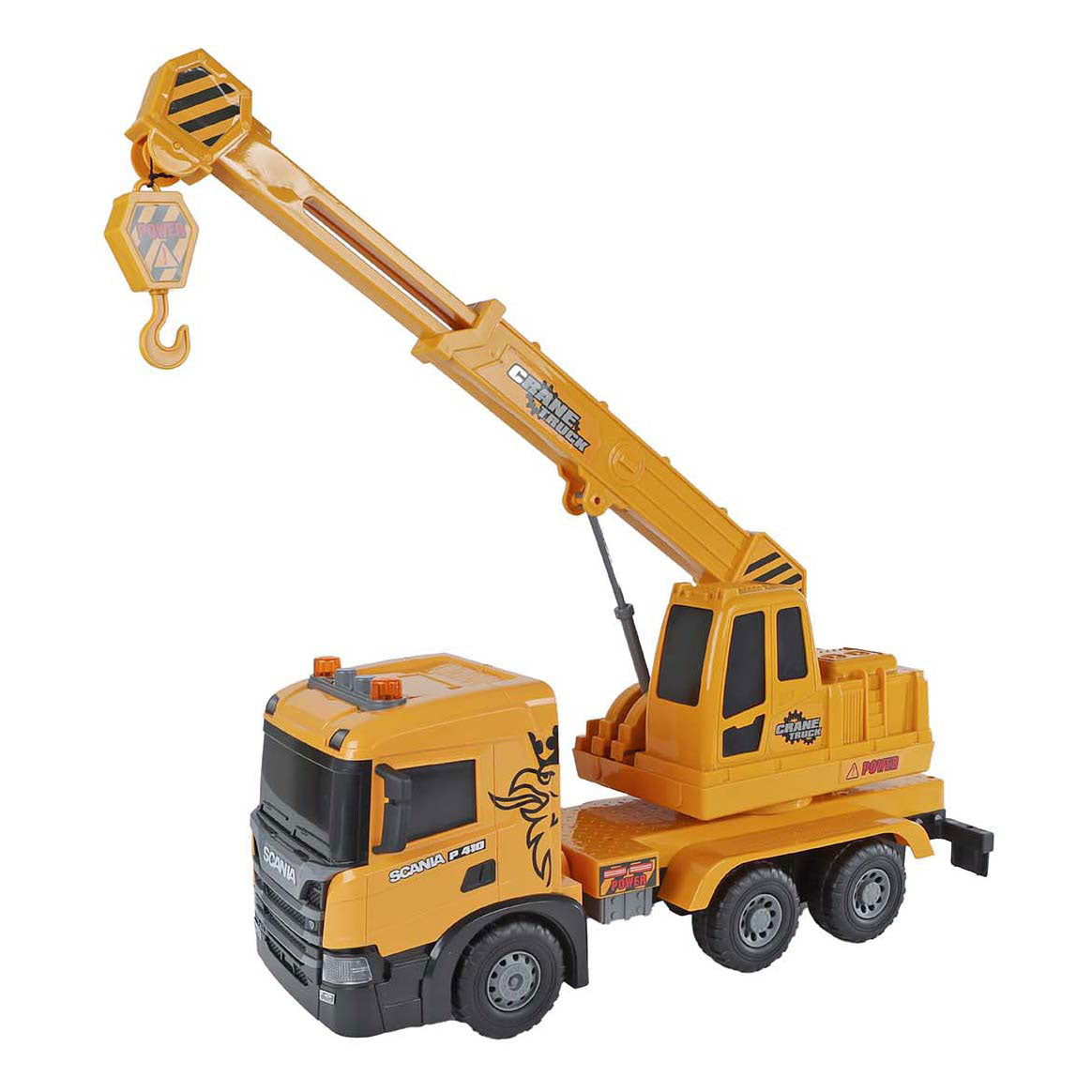 Friction de grue de camion Scania à 2 jeux avec lumière et son