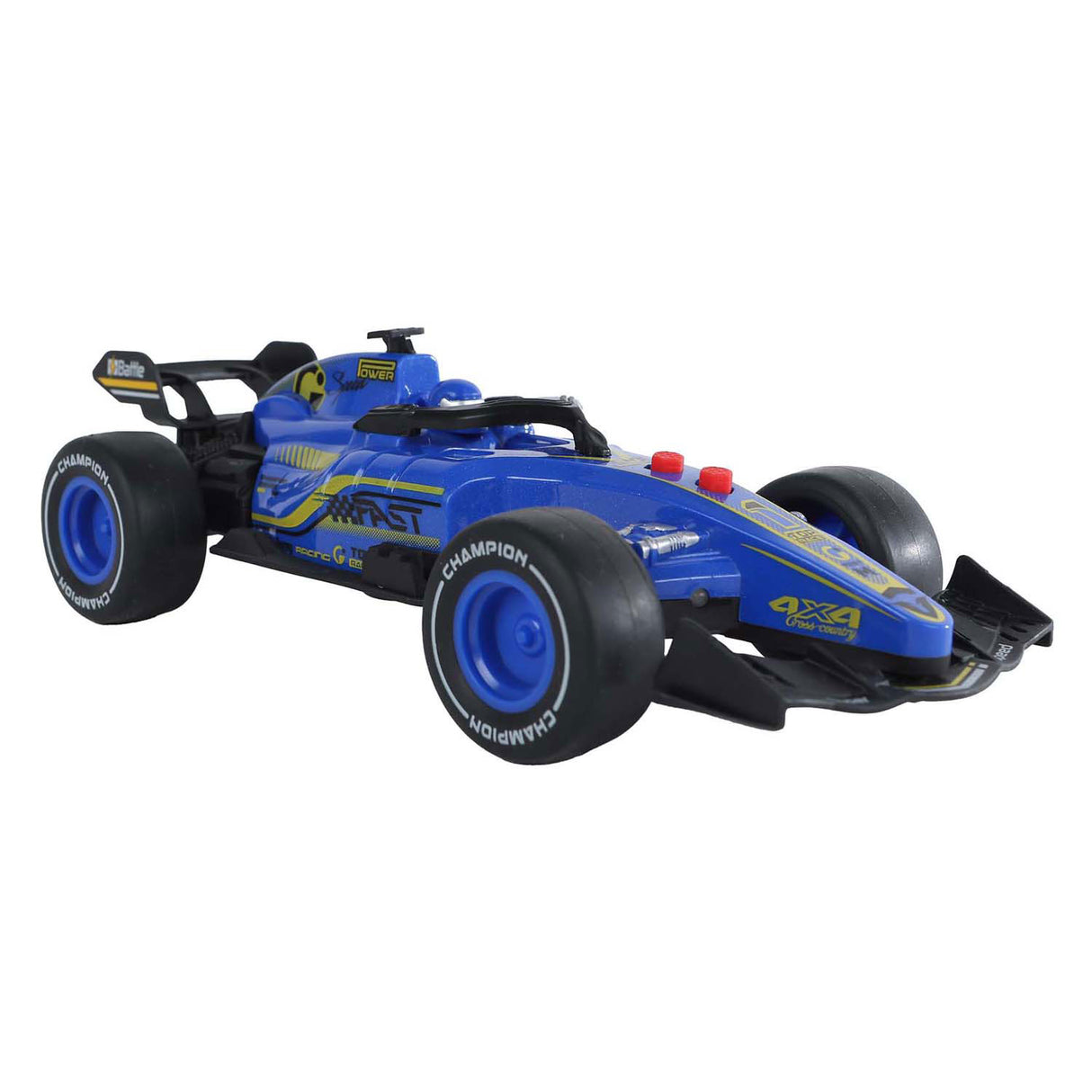 Friction de voiture de course formule 2 jeux avec lumière et son, 19 cm