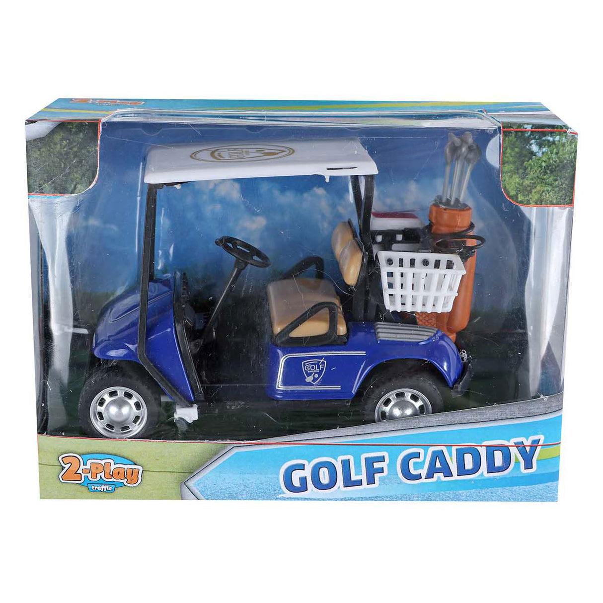 Caddie de golf 2 jeux avec clubs de golf