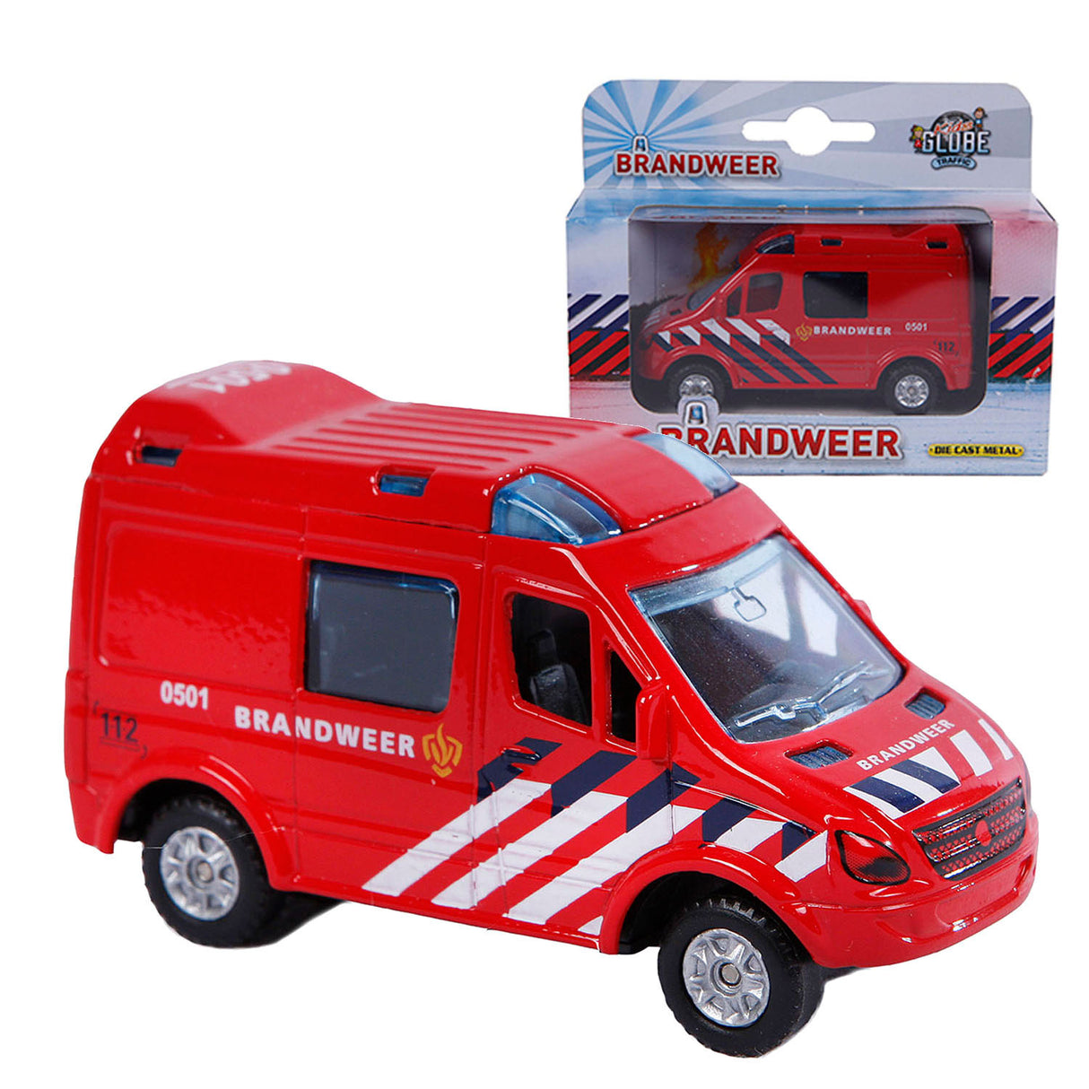 Camion de pompier moulé sous pression pour enfants