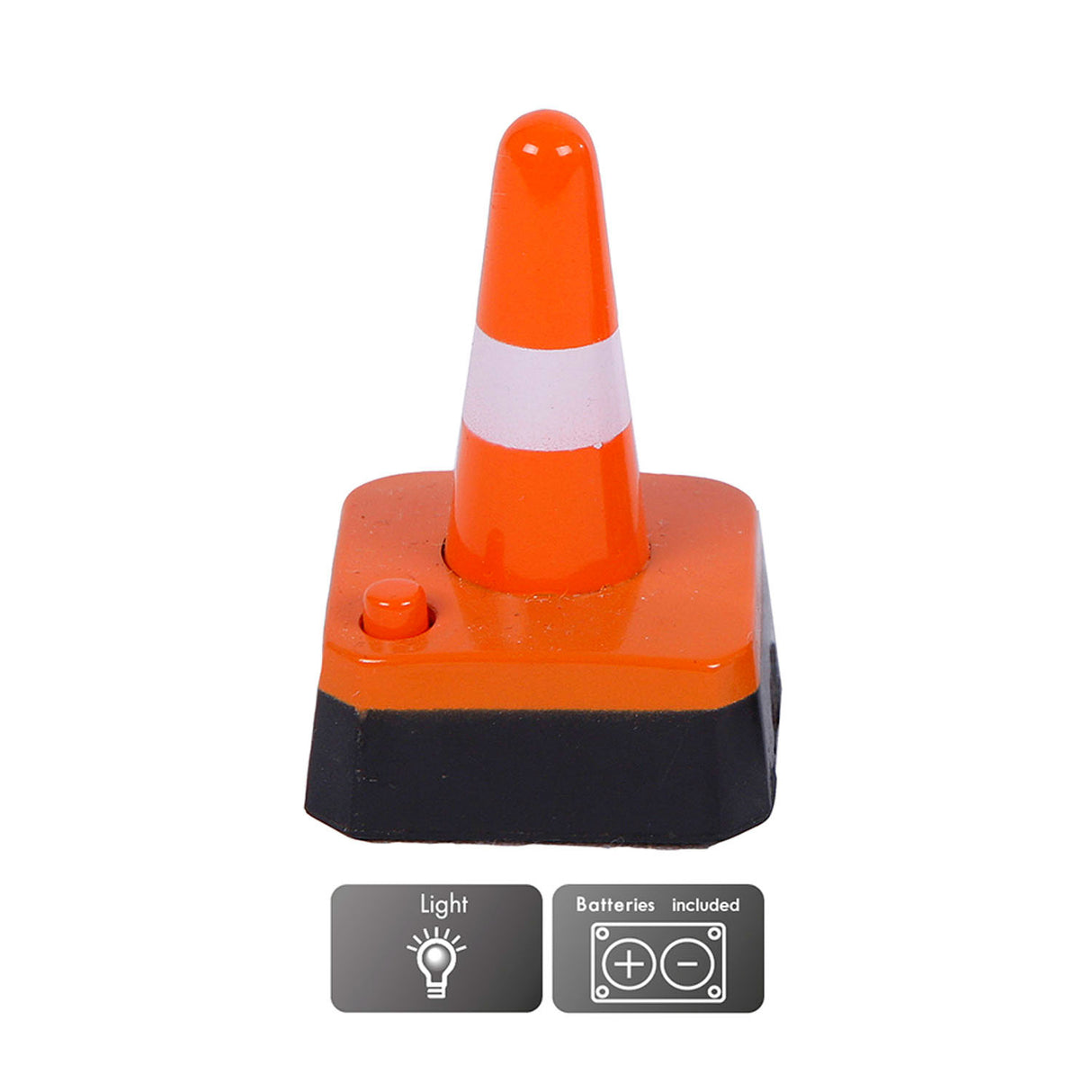 Globe enfant lumineux pion orange