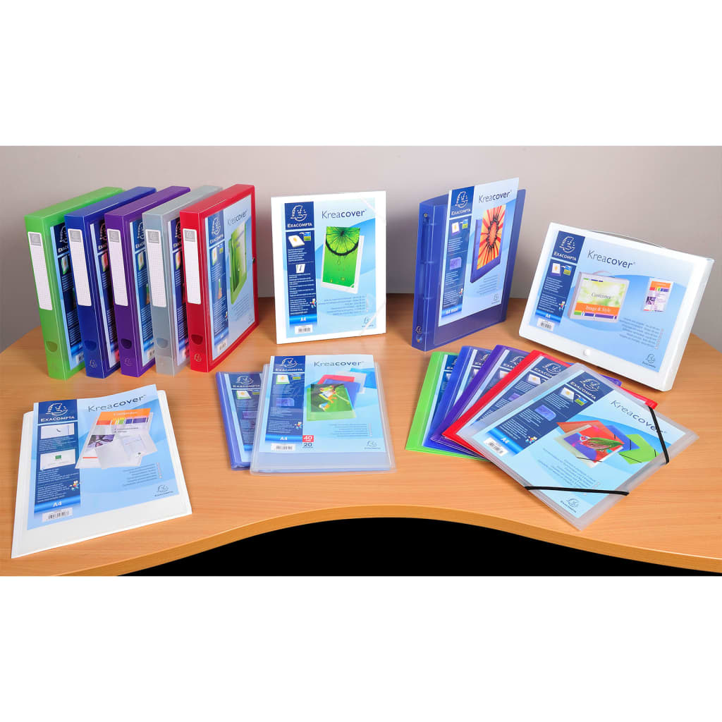 EXACOMPTA EXACOMPTA PORTFOLIO FOLDERS KRACOVER 12 ST A4 30 Sujets PP