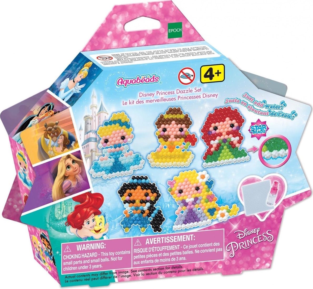 Unité de marque Aquabeads réalisant des figurines de princesse Disney