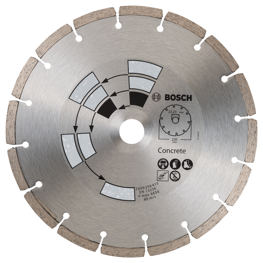 Bosch accessoires disque à tronçonner diamant béton | 230mm-2609256415