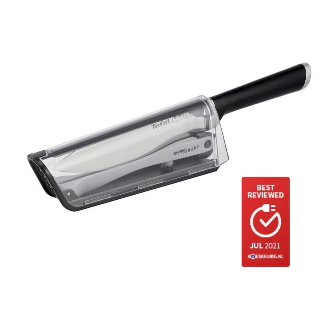 Tefal ever Sharp k25690 couteau de chef 16,5 cm + aiguiseur