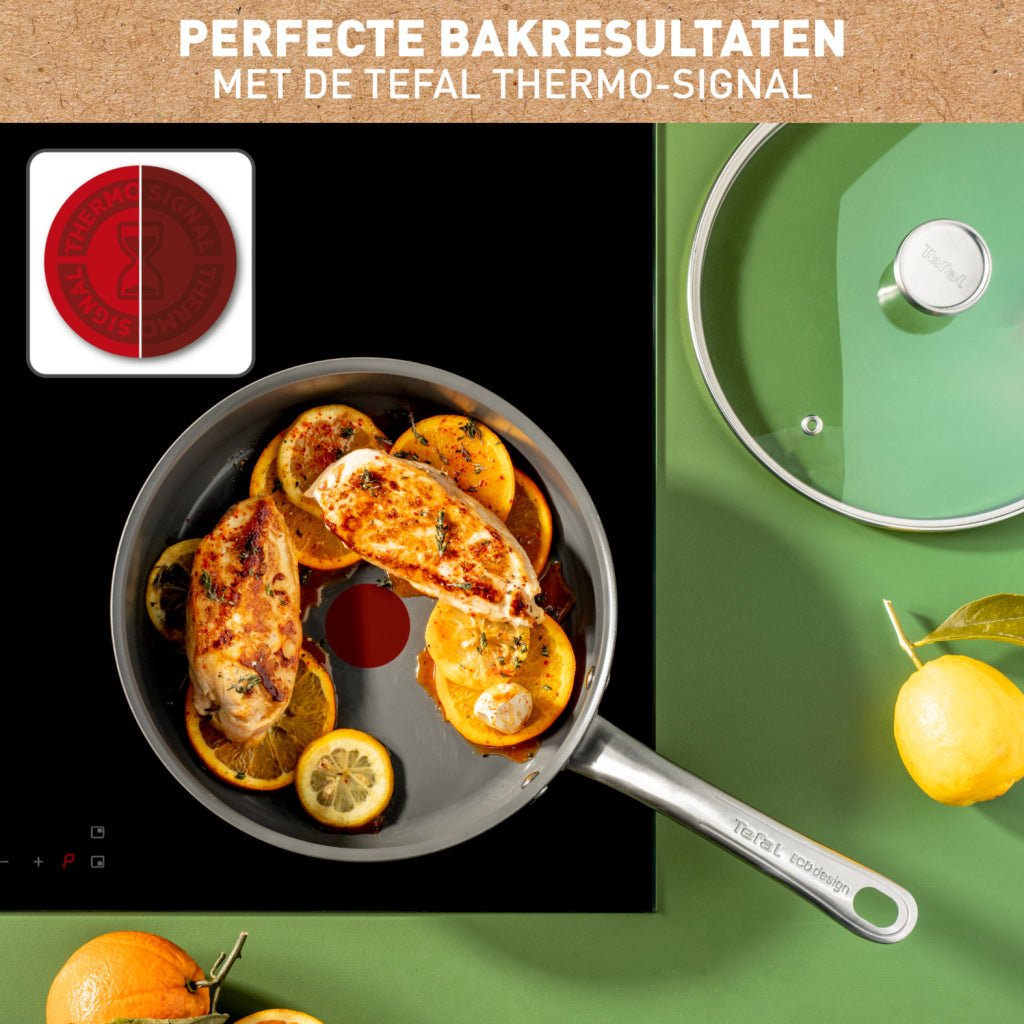 Tefal c42432 renouveler+ poêle en céramique 24 cm avec couvercle