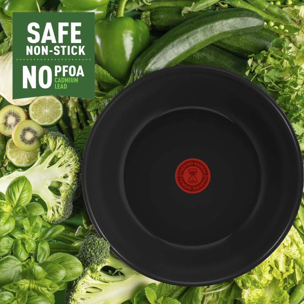 Tefal batterie de cuisine Tefal renouveler poêle wok noire 28 cm noir
