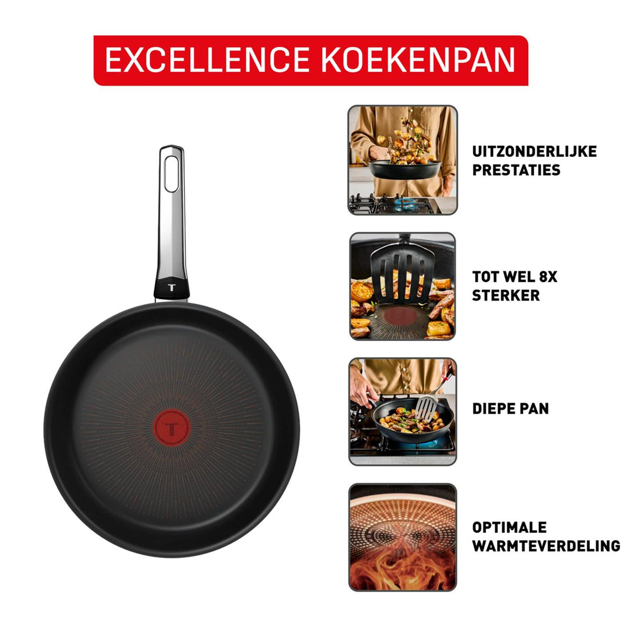 Poêle Tefal excellence ø28cm